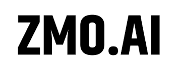 The official logo design of a 2b image generator website ZMO.Ai