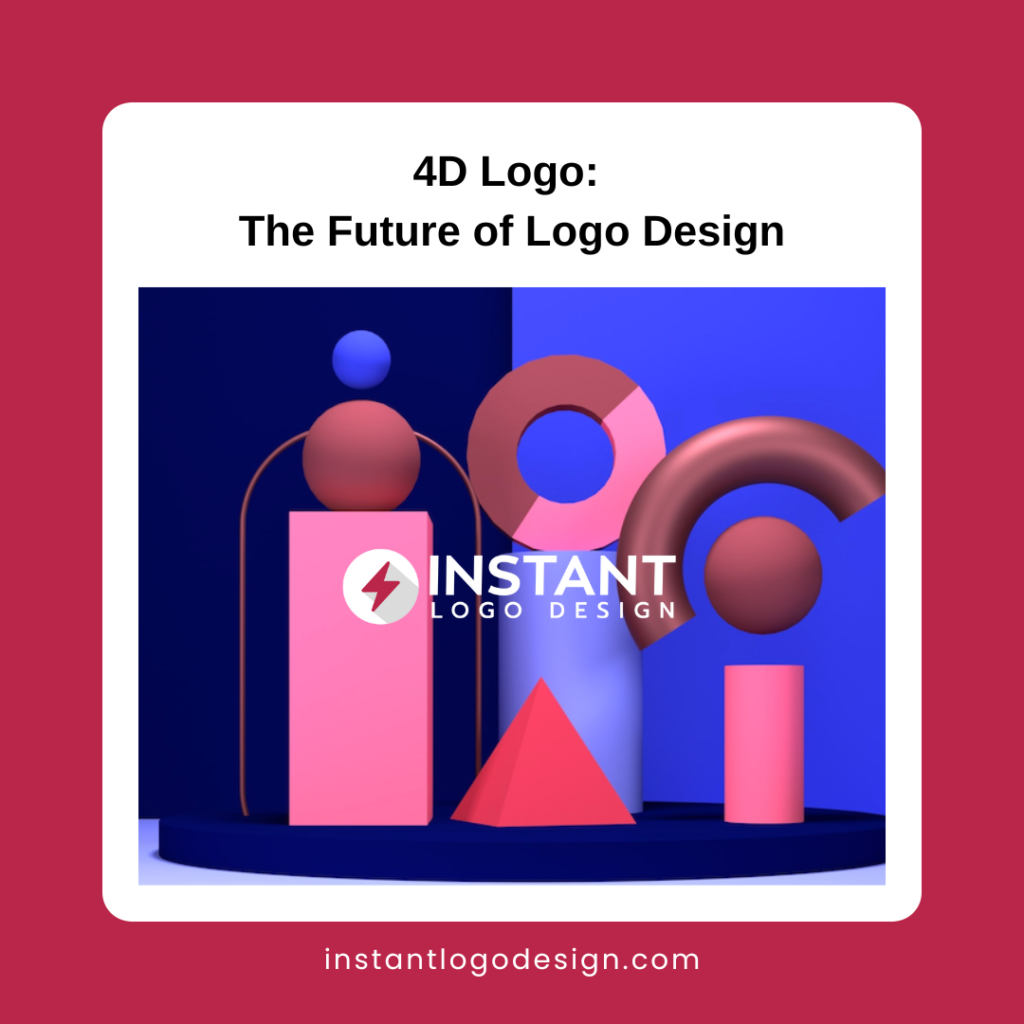 4D logo with different elements