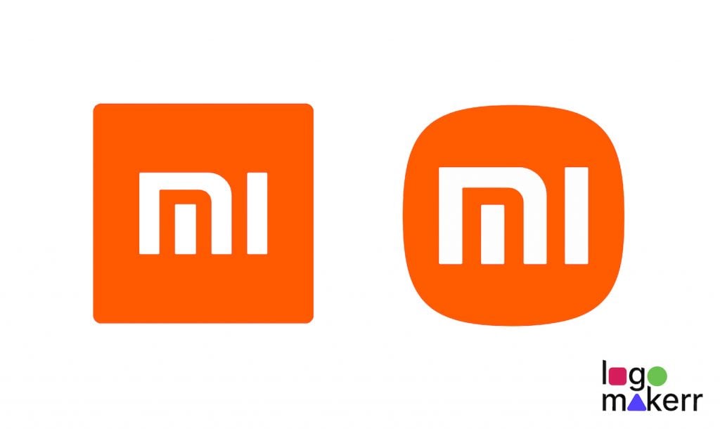 xiaomi logo rebrand from a square and a circle to a squircle