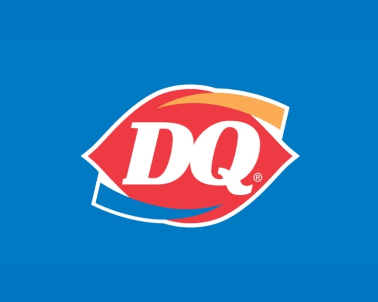Dairy Queen ice cream brand logo design
