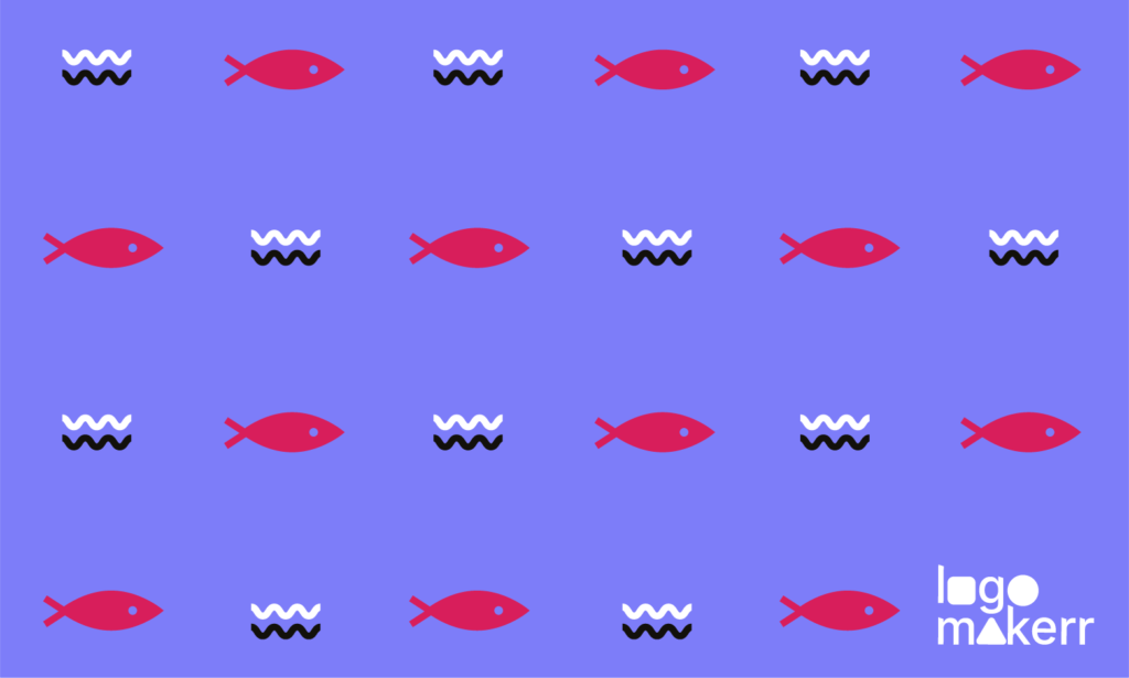 fish icons and symbols for logo design