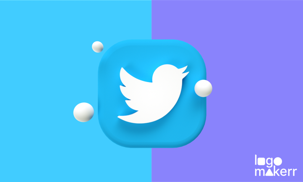 twitter logo analysis by logomakerr.ai