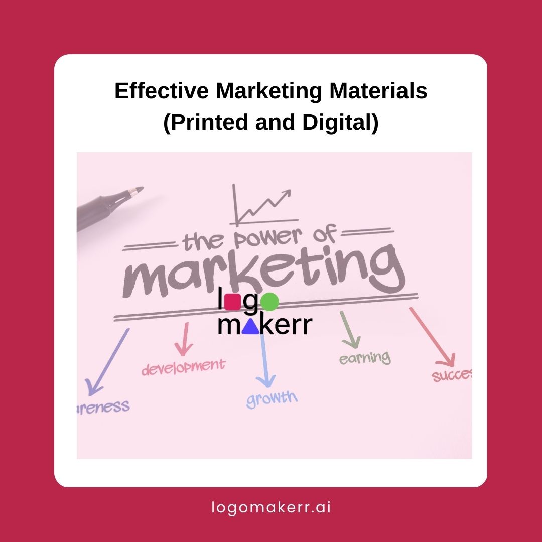 15 Effective Marketing Materials (Printed and Digital) AI Logo Maker Blog Everything About