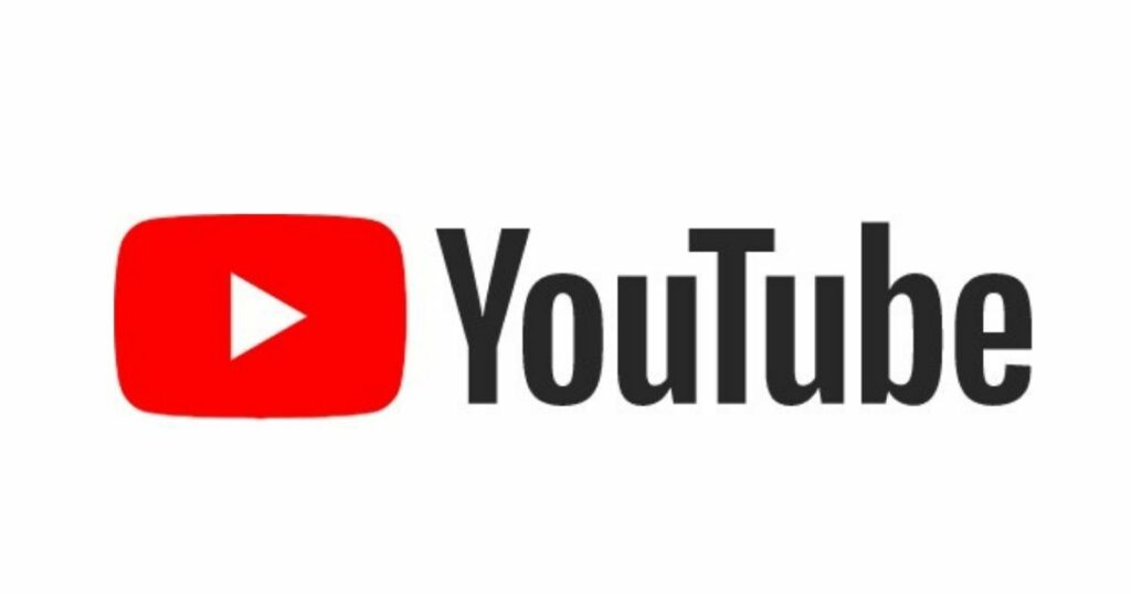 The official logo design of an online video sharing and social media brand Youtube using the font Trade Gothic.