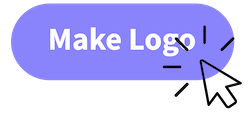 Logomakerr.AIの "make logo "テキスト付きCTAボタン