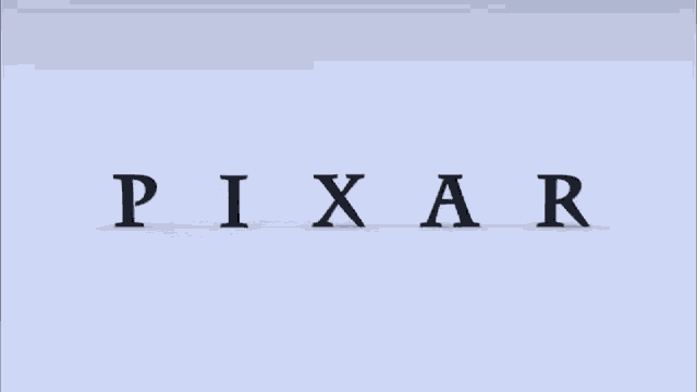 A gif of the famous American animation studio brand Pixar's animated logo design.
