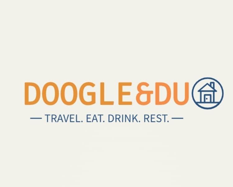 combination of doogle travel and duohome logo design as a sample of co-branding that evolves to what is called Doogle&Duo