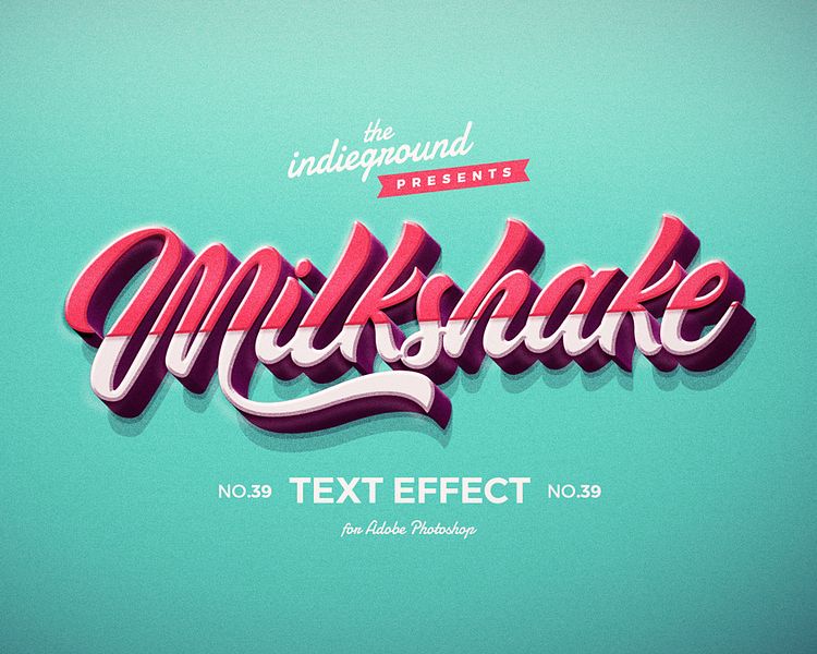 Retro Vintage Photoshop Text Effect of Balancing Special Effect Fonts