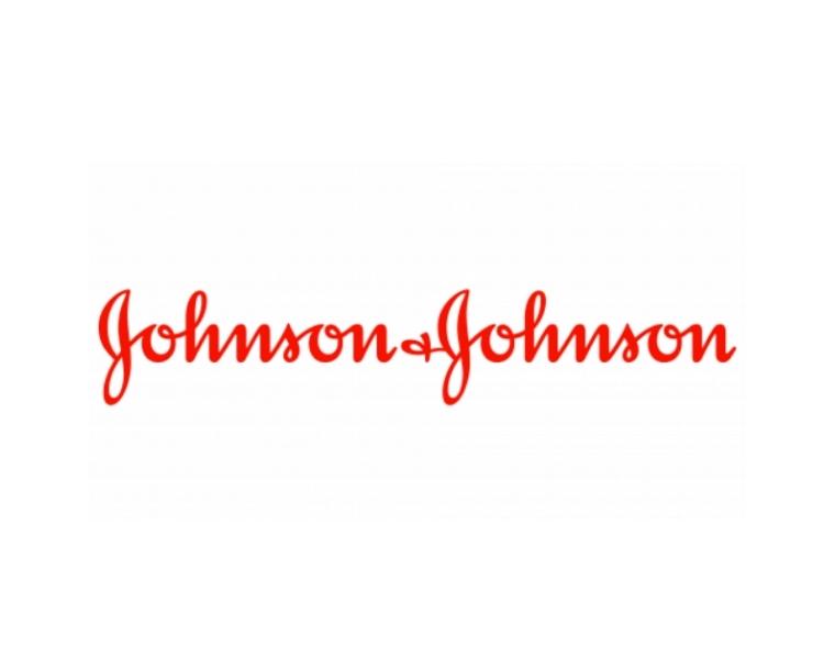The previous logo design of the American pharmaceutical and medical technologies corporation Johnson & Johnson.