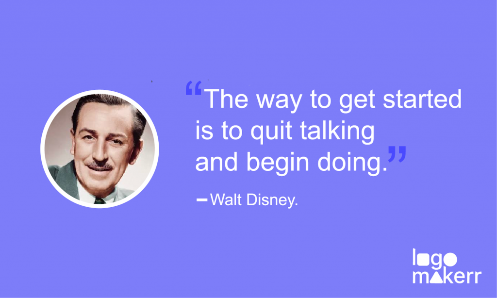 walt disney quote