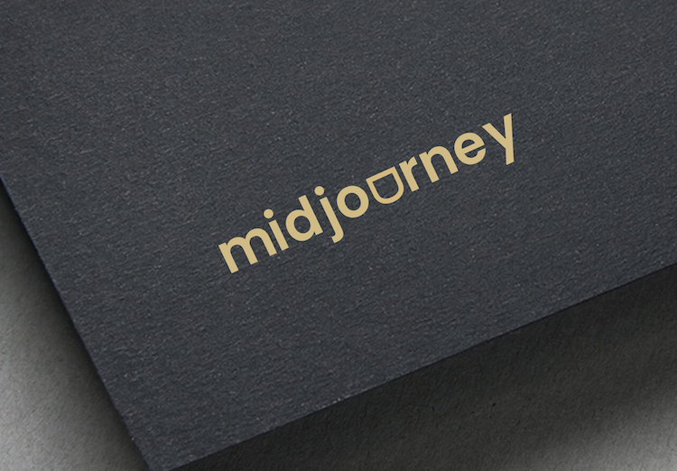 midjourney logo rebranded with AI logo maker 