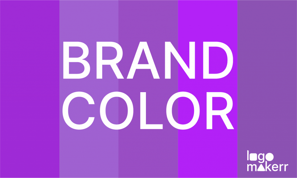 brand color in purple