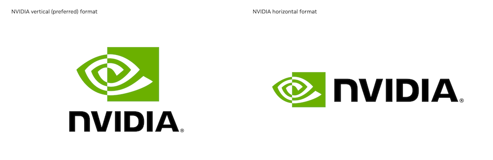 Nvidia logo guidelines
