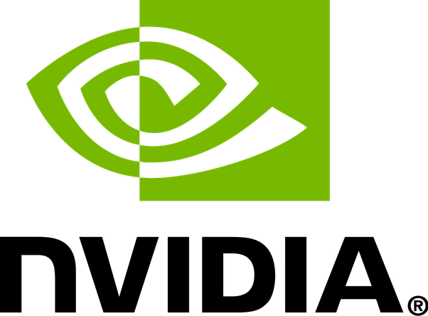 NVIDIA logo current with green symbol and black typeface