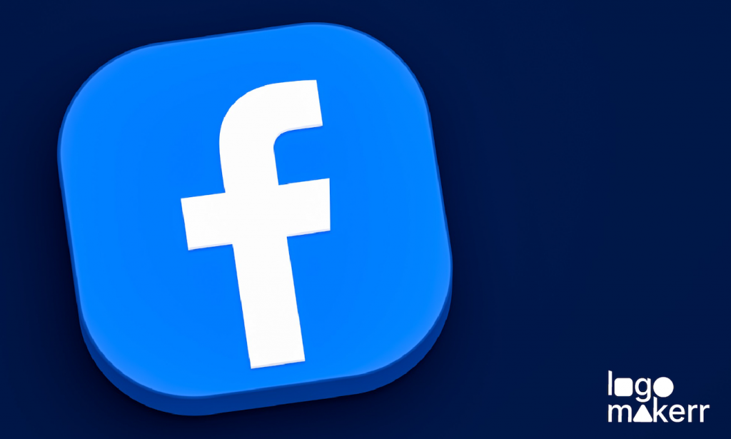 Facebook-Logo auf der mobilen Anwendung