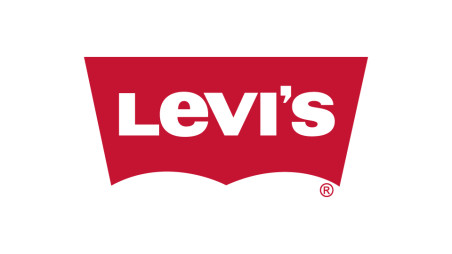 one of old logos - levis logo in pale red