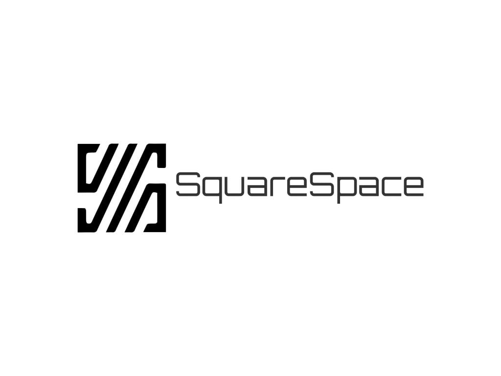 SquareSpace mockup logo from Logo Maker AI