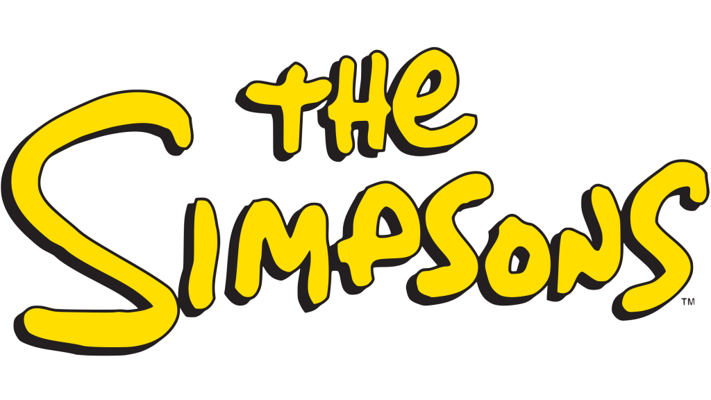 TV Show Logo called The Simpsons