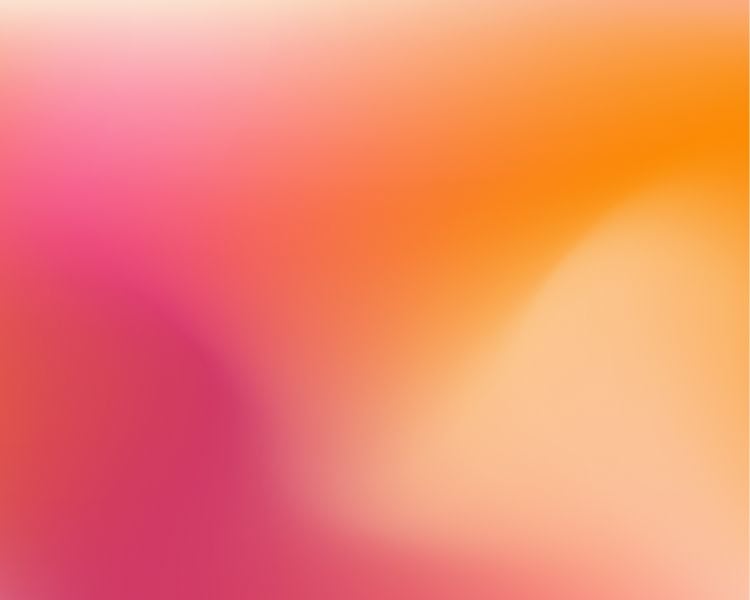 gradient effect pink and orange