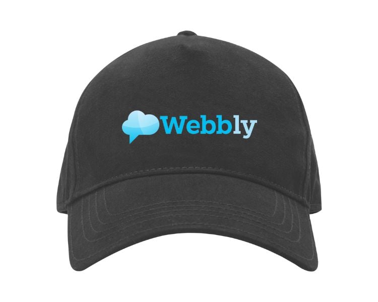 logo mockups in a cap