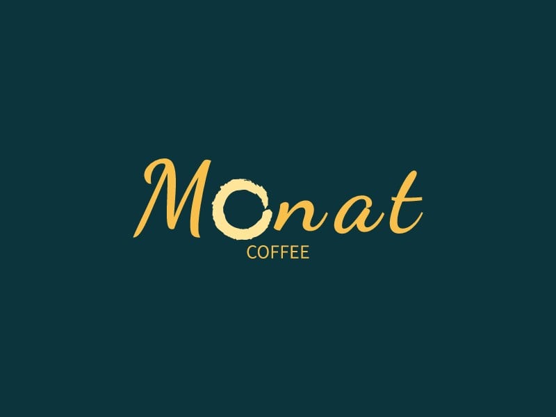 cafe logo design idea from Logomakerr.ai in yellow and dark green palette