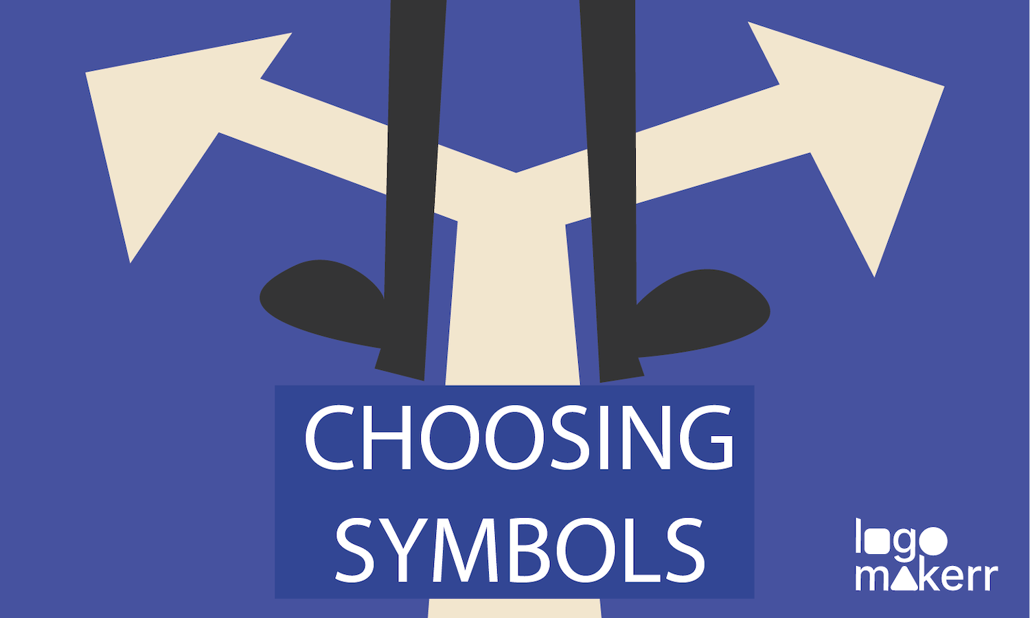 choosing symbols for a logo on a junction