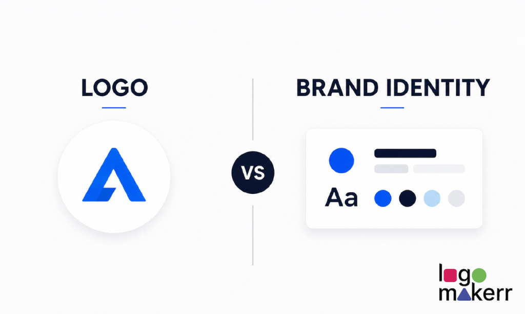 brand identity vs logo
