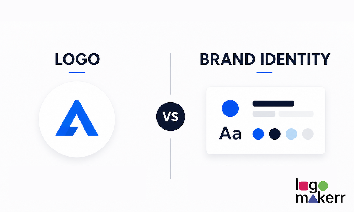 brand identity vs logo