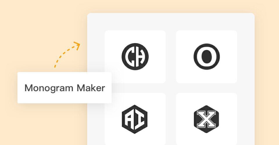 Monogram Maker | Create free monograms online - Logomakerr.ai