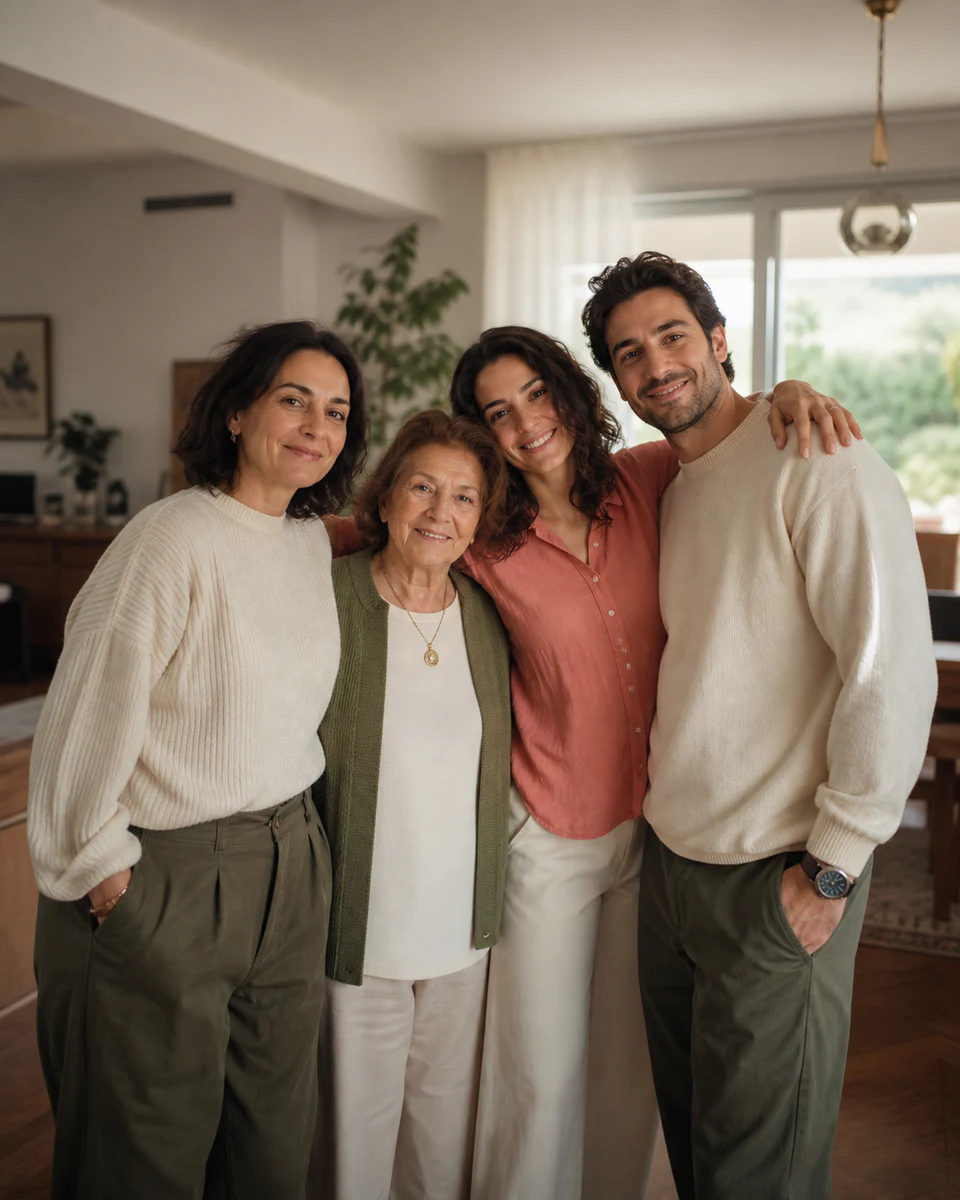 Family Portrait Generator original example