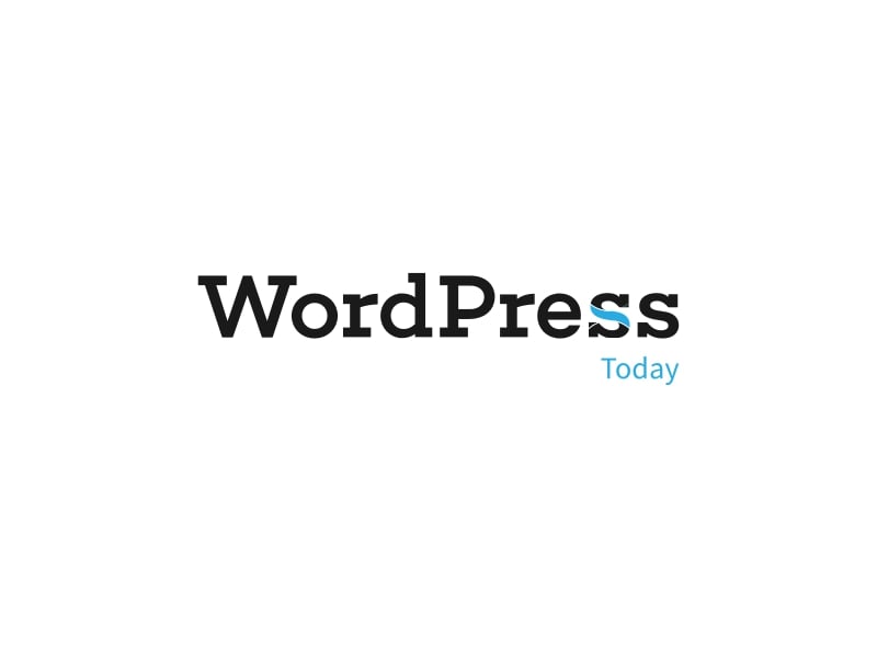 WordPress logo generated by AI logo maker - Logomakerr.ai