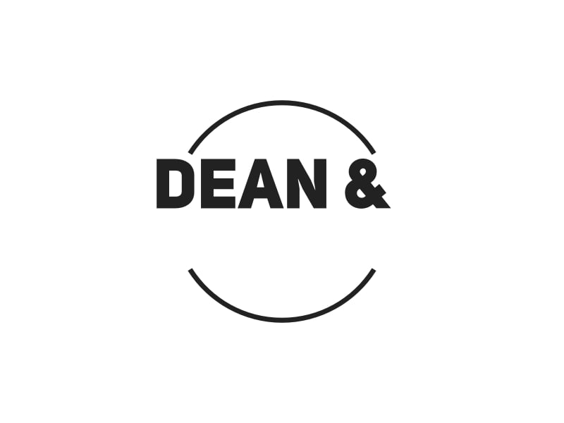 Dean & Deluca logo generated by AI logo maker - Logomakerr.ai