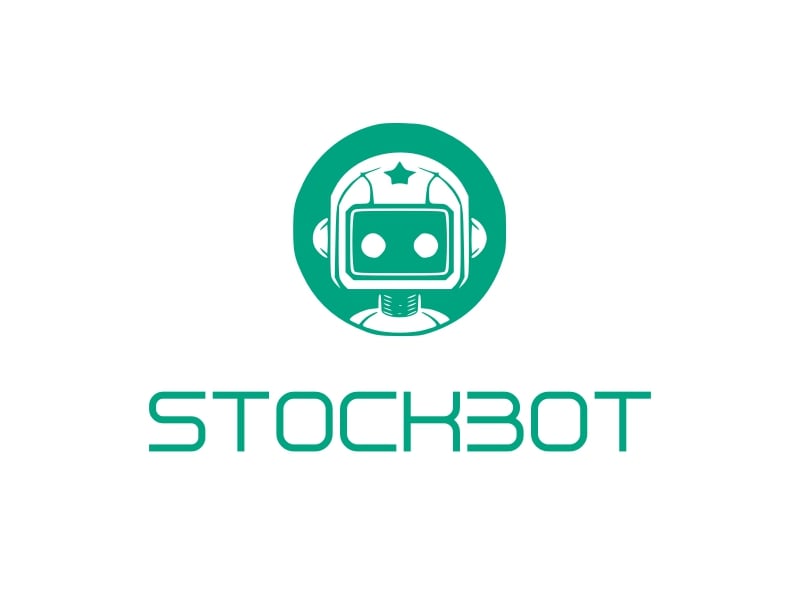 StockBot logo design