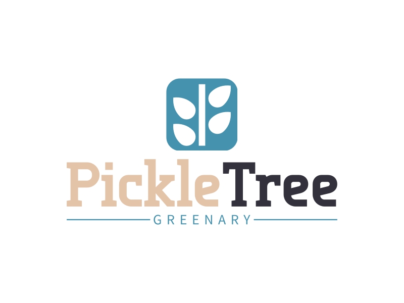 Pickle Tree logo generated by AI logo maker - Logomakerr.ai