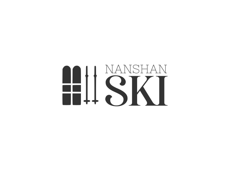 NanShan Ski logo design