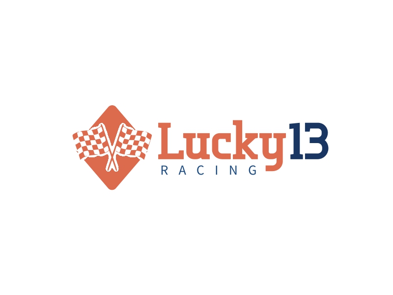 Lucky 13 logo design