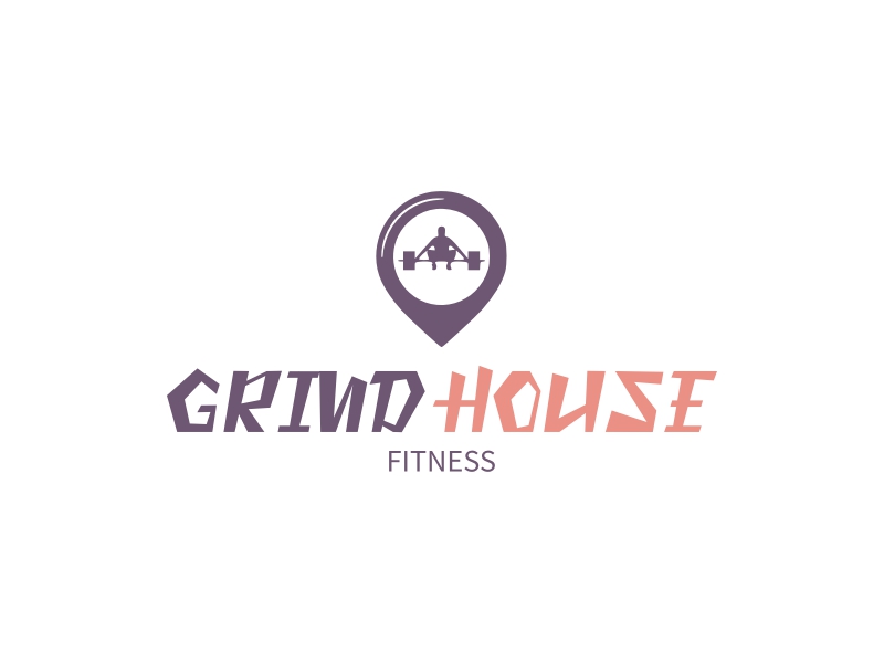 GRIND HOUSE logo design