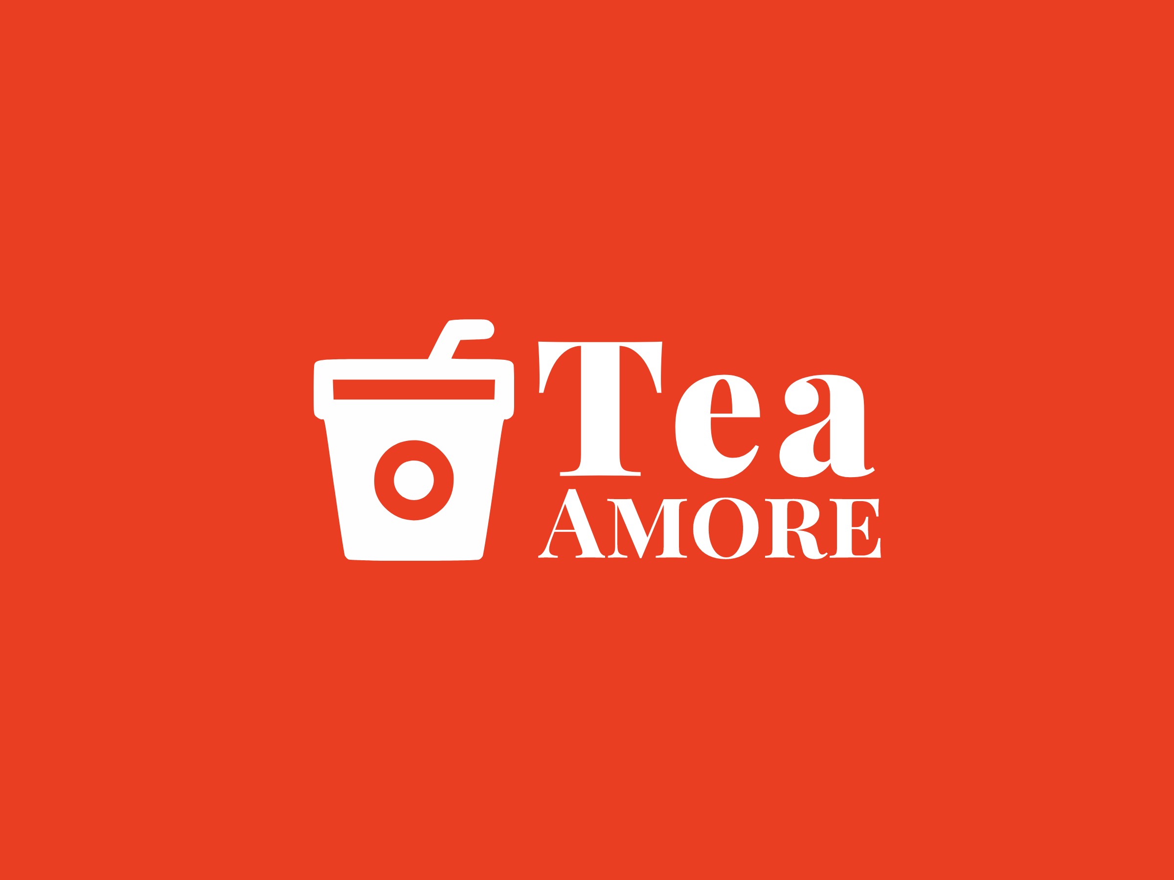 Tea Amore logo design