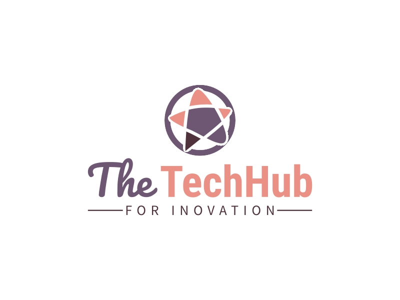 The TechHub logo generated by AI logo maker - Logomakerr.ai