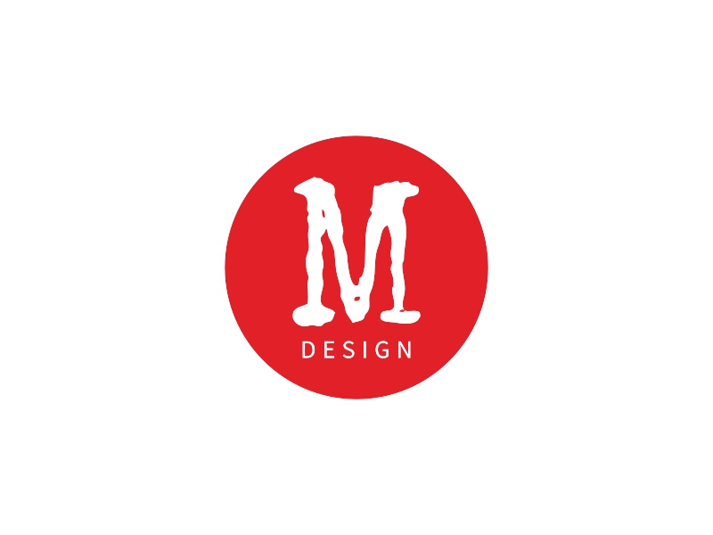 M logo design
