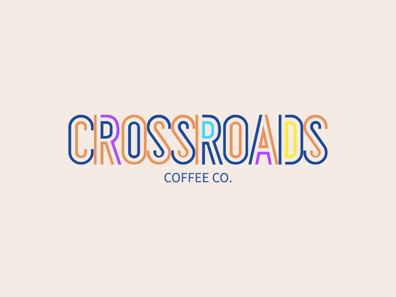 CROSSROADS logo design