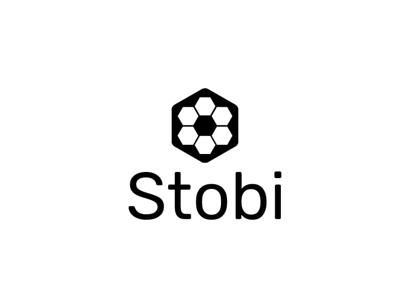 Stobi logo design