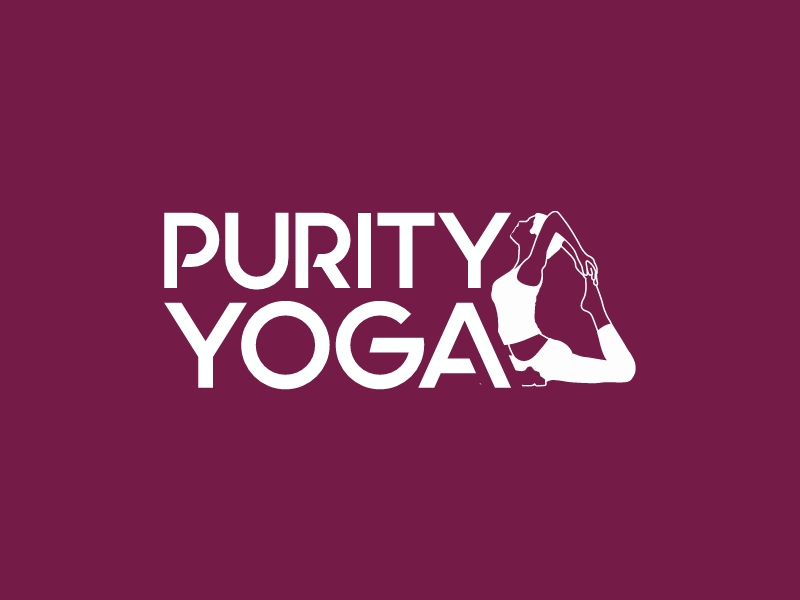 Purity Yoga logo design