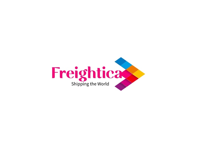 Freightica logo design