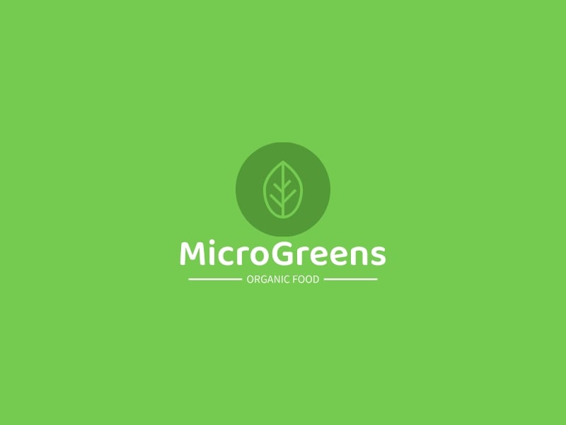 Micro Greens logo design