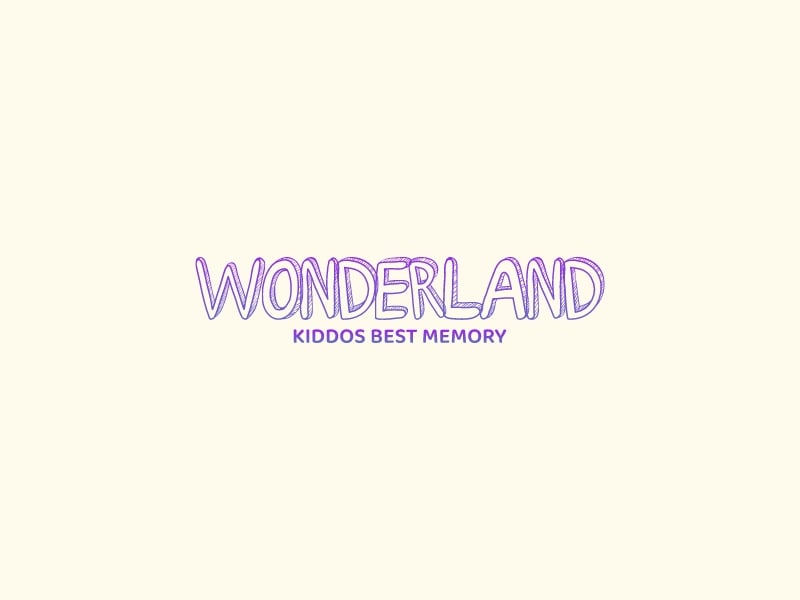 Wonderland logo design