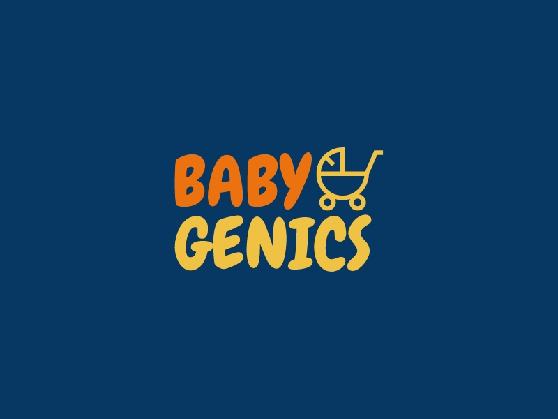 Baby Genics logo design