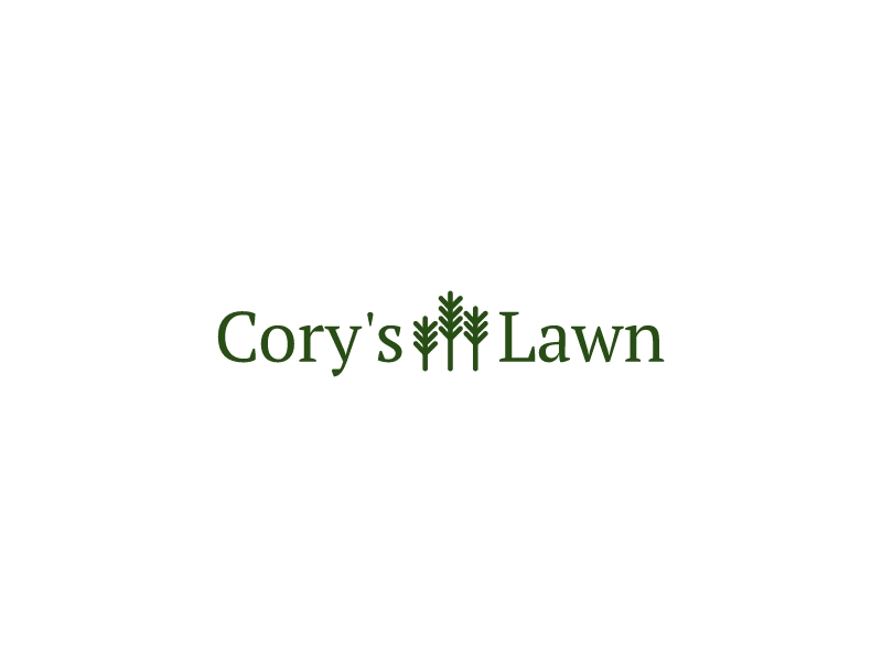 Cory's Lawn logo design