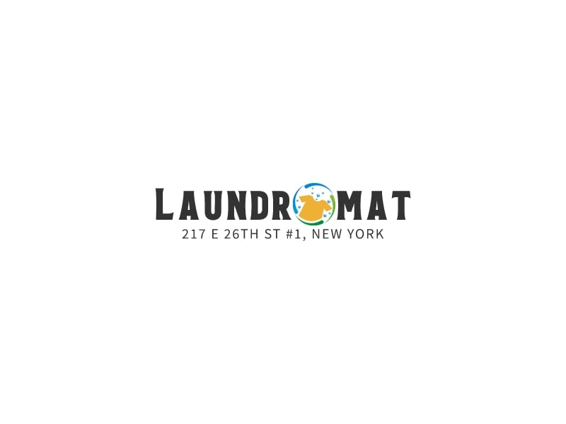 Laundromat logo design