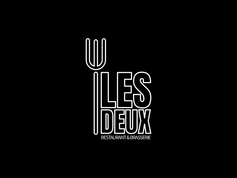 Les Deux logo design